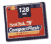   Compact Flash 128 Mb.