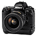 Цифровая фотокамера 5.47M пикселей, разрешение 3008x1960, 24-bit преобразователь, TTL, цветной 2" ЖК экран, носитель Compact Flash.