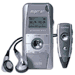 Стильный MP3/WMA плеер и радио в одном корпусе, встроенная память 64 Мб, расширение с помощью MMC-карт (объемом до 64 Мб), пульт ДУ, Jog Dial, ЖК-дисплей с подсветкой, USB, питание от аккум. до 8 часов, размер 41.6х90.5х22.8 мм, вес 72 г.