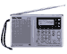 Цифровой радиоприемник FM-stereo/MW/SW/LW, фиксированная настройка на 40 станкций, ЖК дисплей с подсветкой, встроенный динамик 600mW, часы, телескопическая антенна, питание AC/DC 9V.