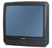 Телевизор с диагональю 21 (54 см), 4:3, 50 Гц, кинескоп Black Pearl, монозвук, 1 х 6 Вт, телетекст, код от детей, цвет - черный