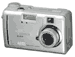 Цифровая фотокамера 4 мегапикс., 3х оптический зум (2х цифровой), разрешение до 2272x1704 пикс., макросъемка, встроенная вспышка, цветной ЖК-дисплей, видеовыход (NTSC/PAL), USB, слот для SD-карт (до 128 Мб). Обратите внимание на цену (!)